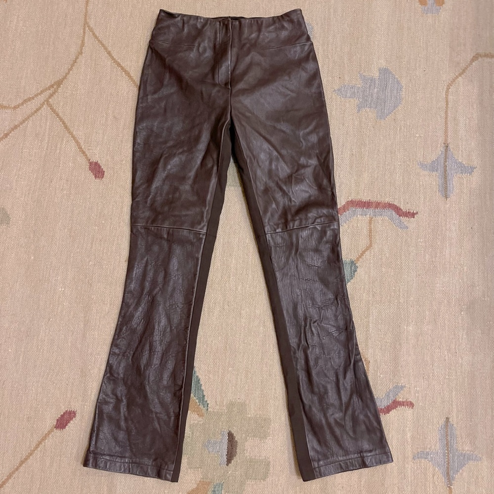 Maria Bianca Nero leather leggings size XS-S petite